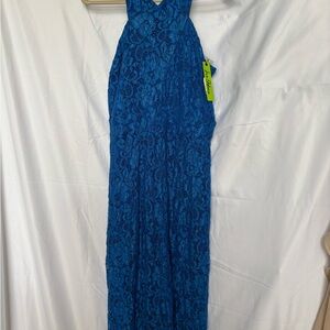 Sam Edelman Bright Blue Lace Dress